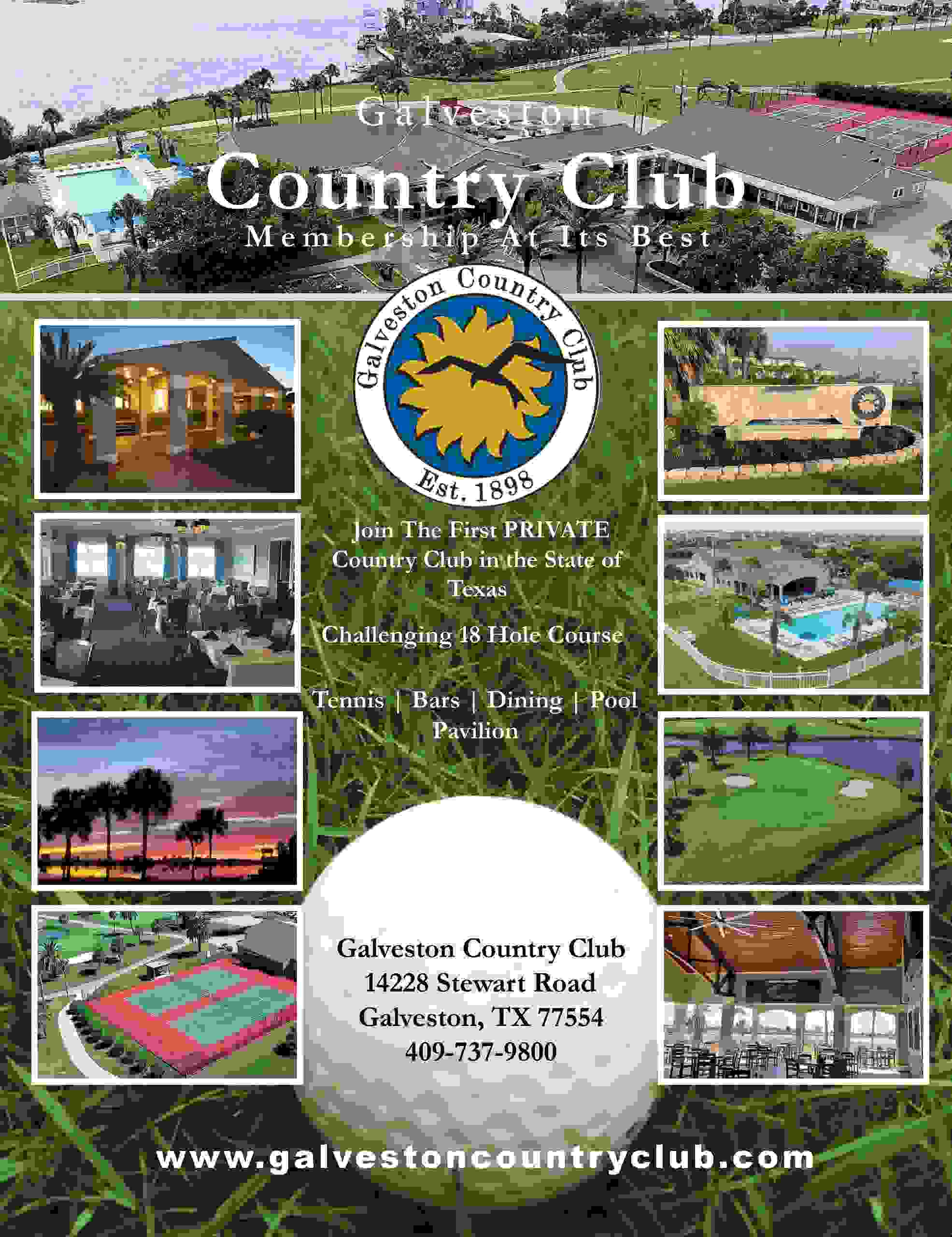 Galveston Country Club Waves Magazine Galveston
